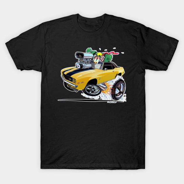 Z RATED 1969 Camaro Z28 T-Shirt by vincecrain